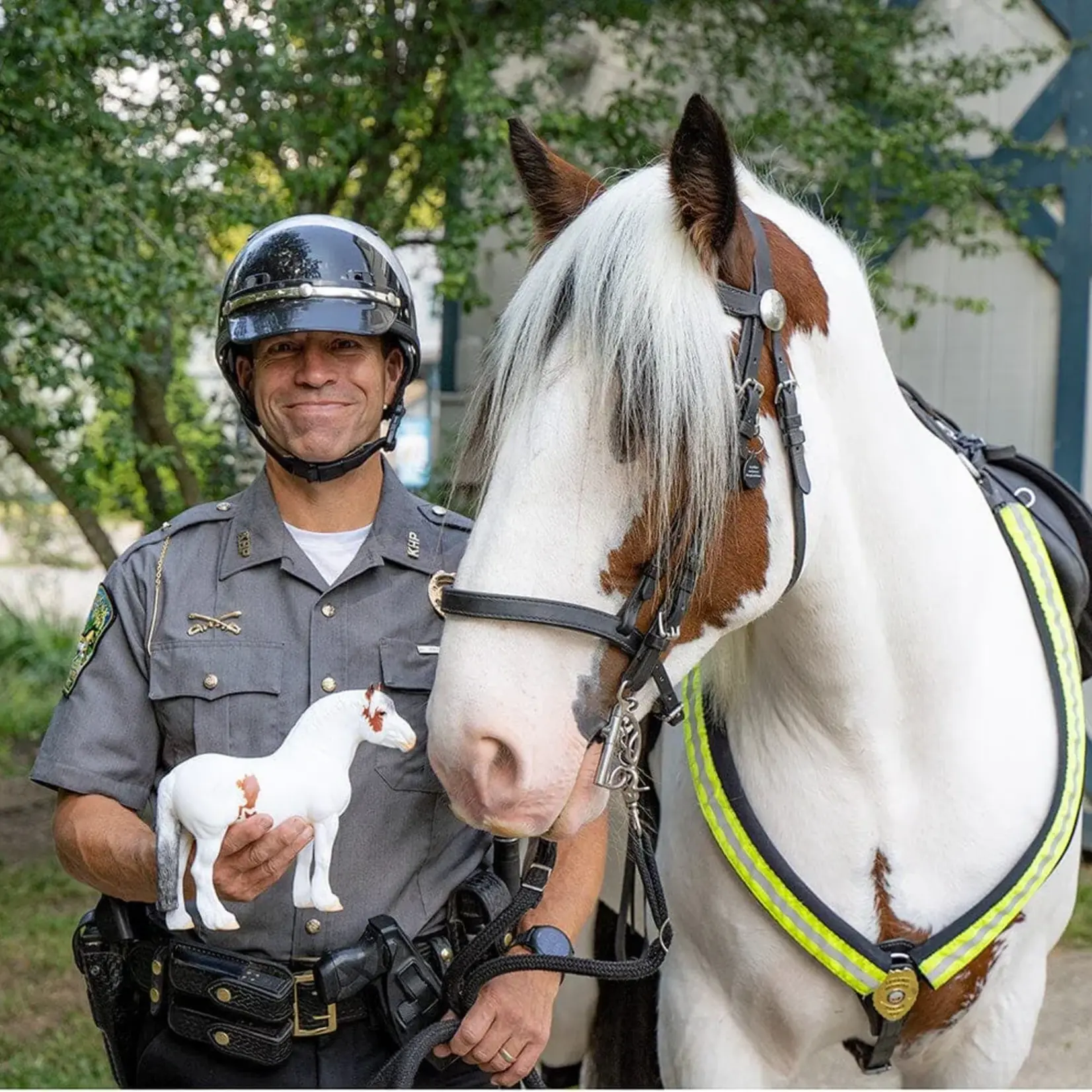 Breyer Hytyme Legend KHP Mountain Police Horse
