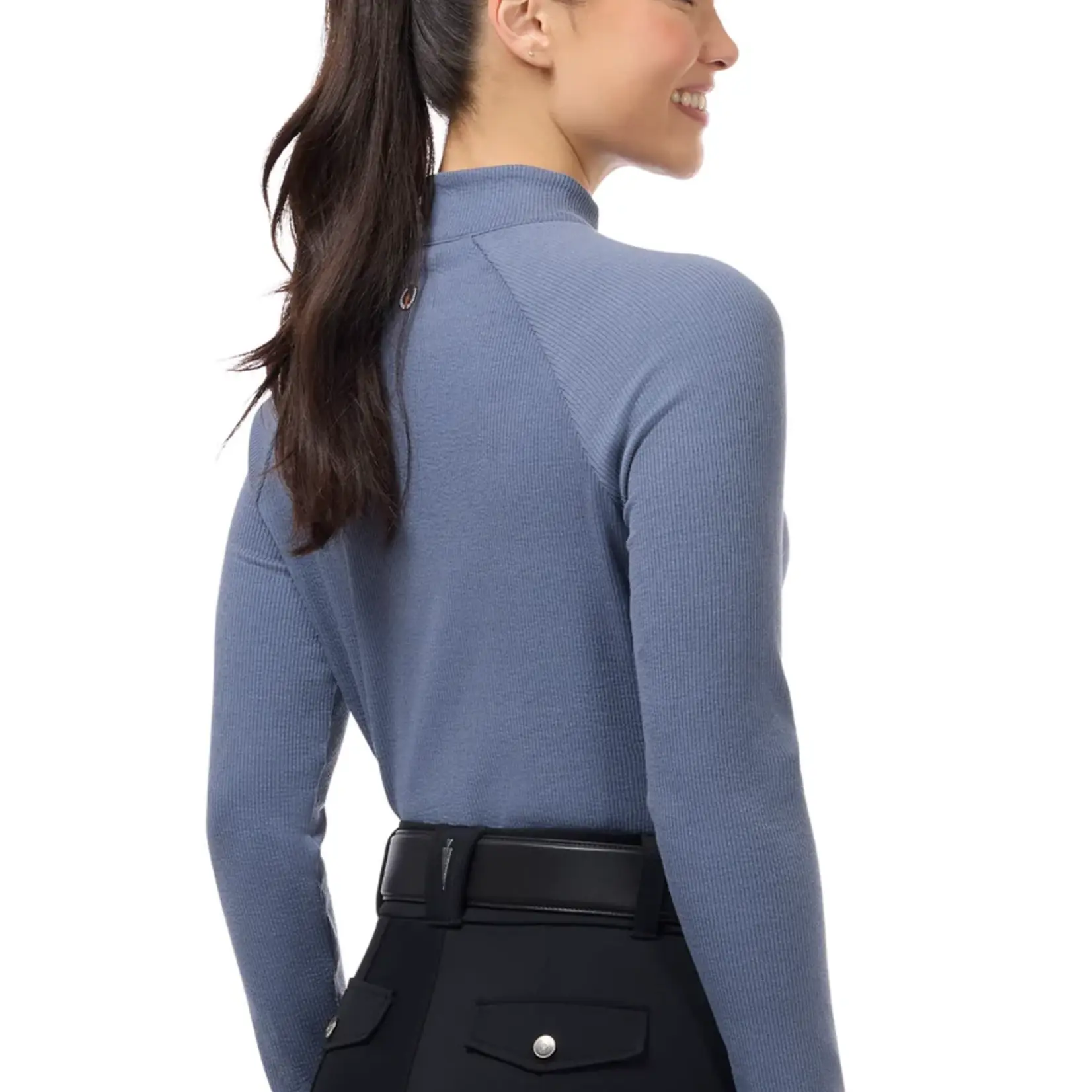 Kerrits Ladies' Align Textured Mock Neck Shirt