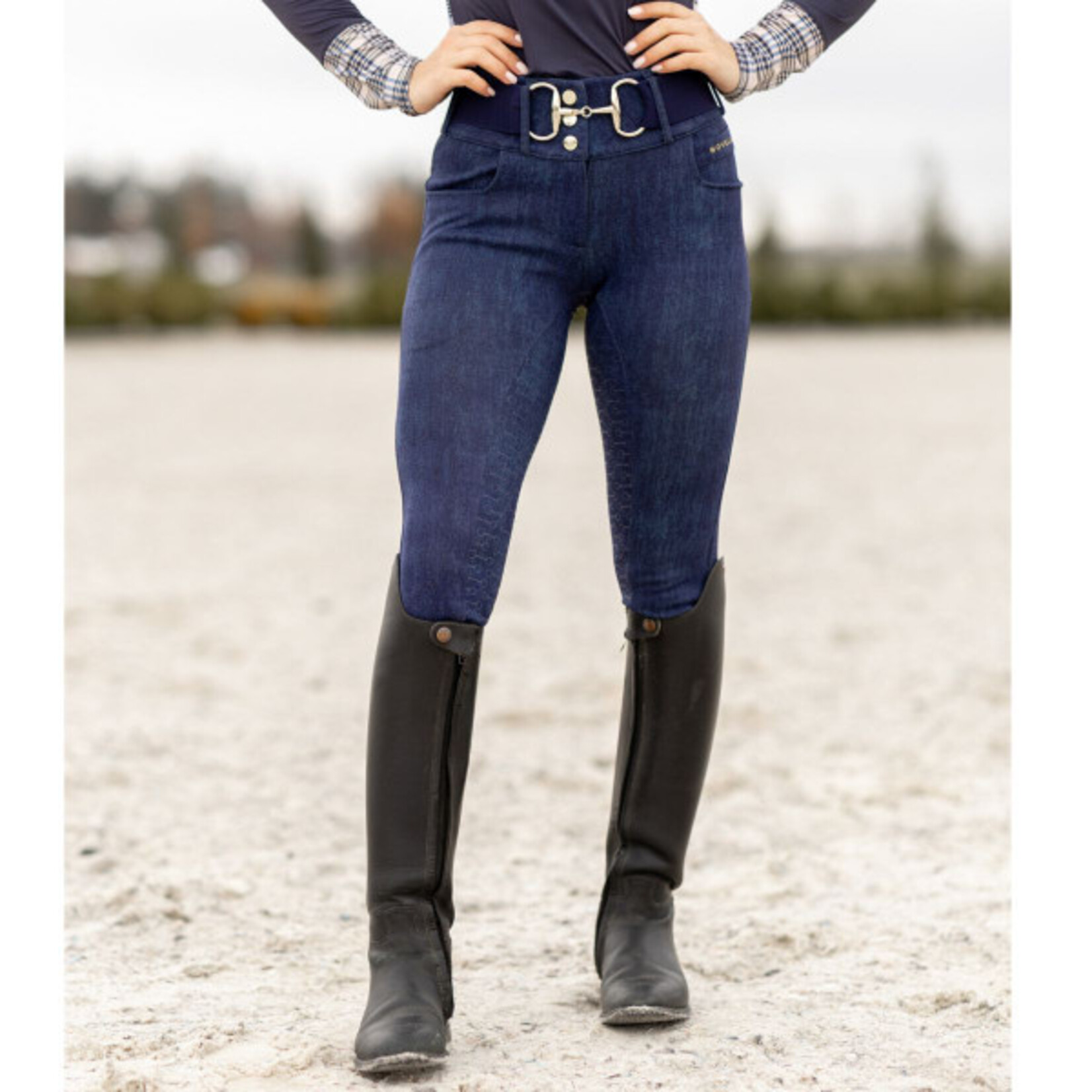 Novella Equestrian Novella Equestrian Ladies' Perfection Faux Jean Full Seat Breech