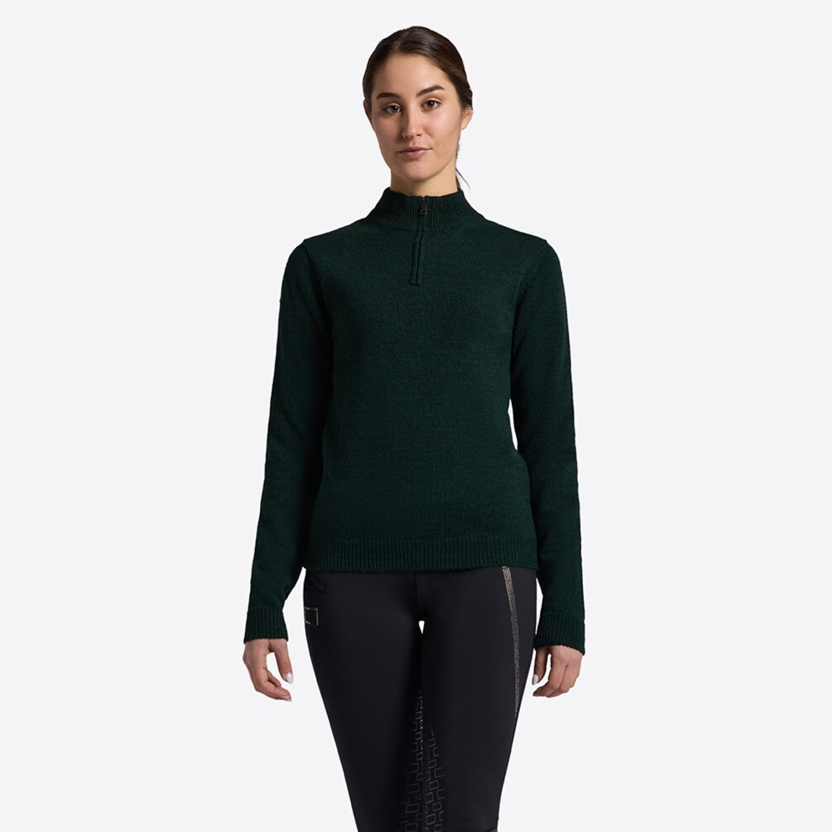 RG Rider's Gene Ladies' Wool Blend Half-Zip Sweater