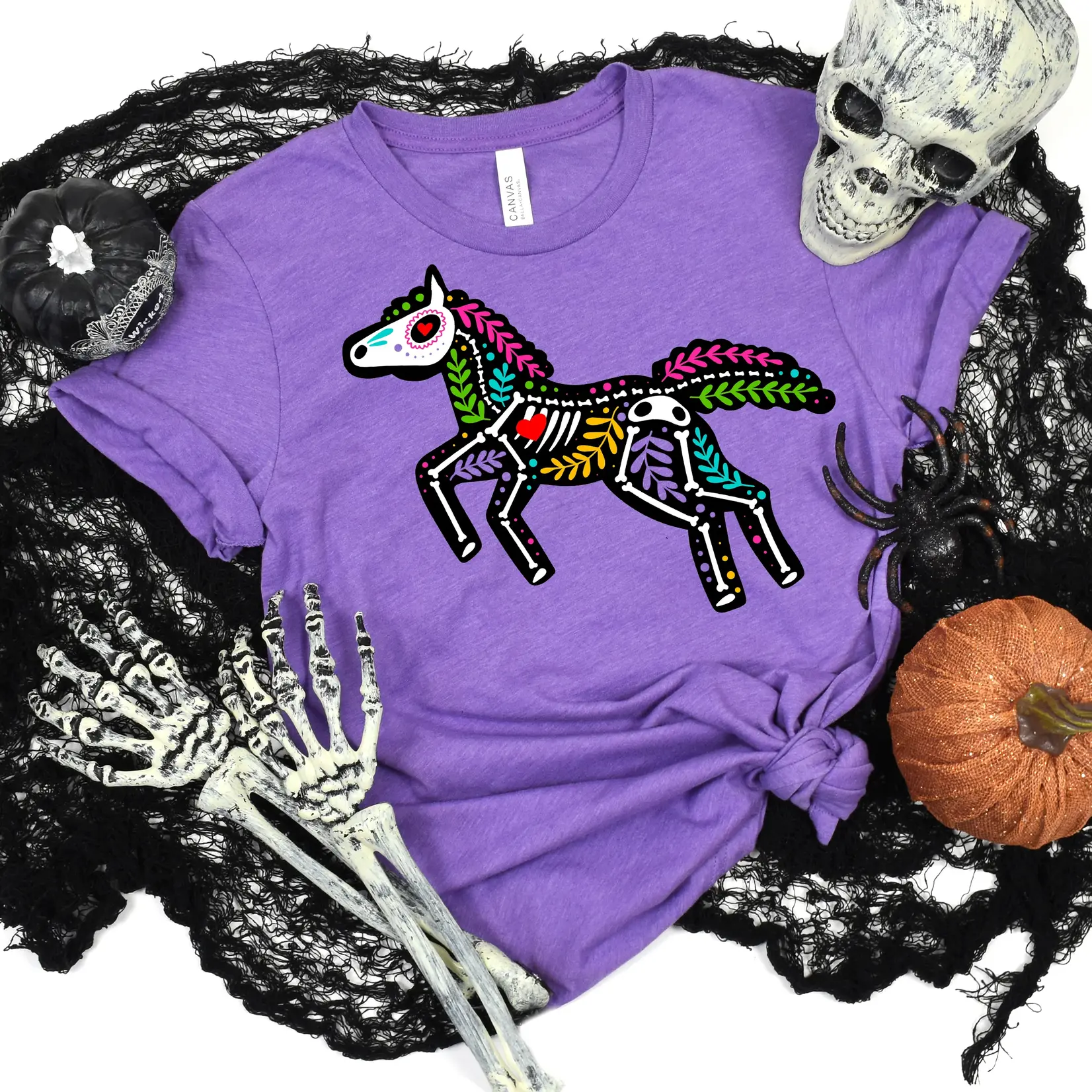 Equestrian Creations Kids' Skeleton Shirt