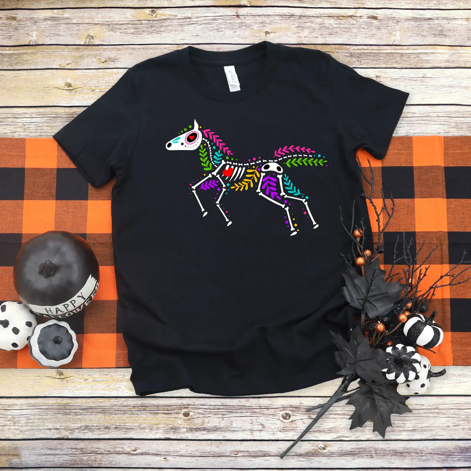 Equestrian Creations Kids' Skeleton Shirt