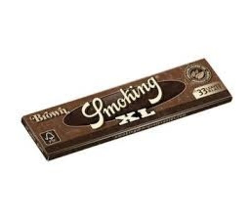 Smoking Brown King Size XL Single 33 Sheets/Single Pack