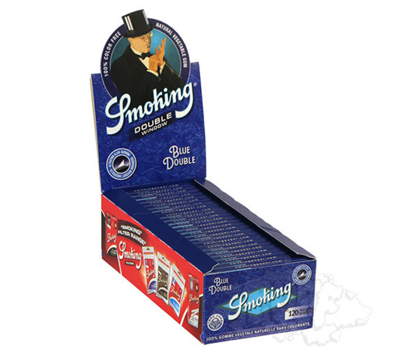 Smoking Tree Free Blue Papers - Single Wide DF 120 Sheets/Single Pack