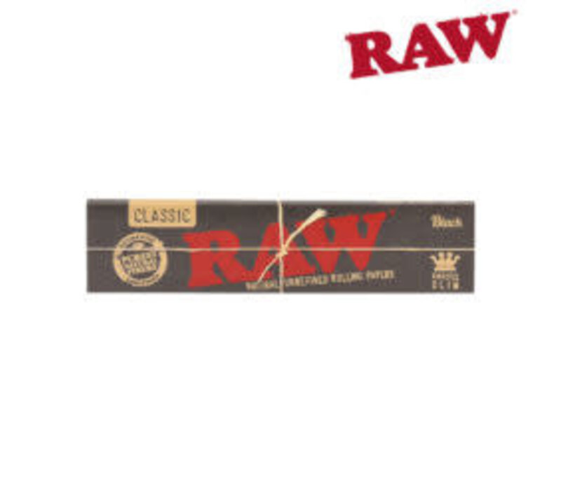 Raw Black KS Slim Single 32/Pack