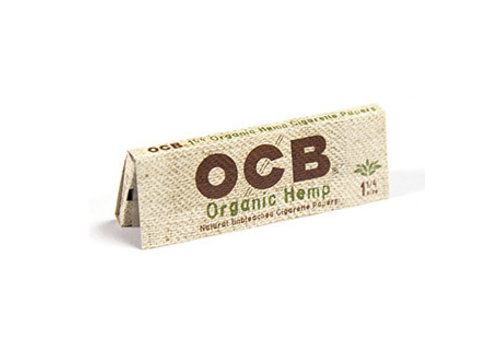 OCB OCB Organic Unbleached Hemp 1.25" Papers Single 50/Pack