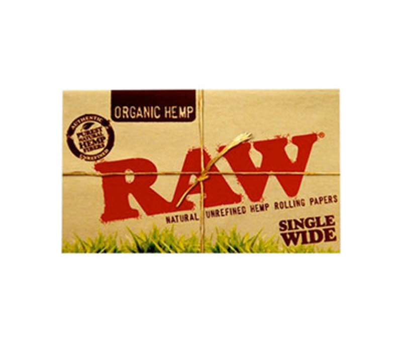 Raw Organic SW/DF Single 100/Pack