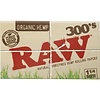Raw Raw Organic 1 ¼ 300 Sheets, Single Pack