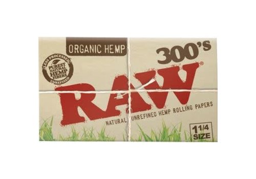 Raw Raw Organic 1 ¼ 300 Sheets, Single Pack