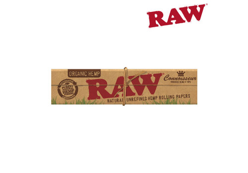Raw Raw Organic Hemp Connoisseur KS Single 32/Pack