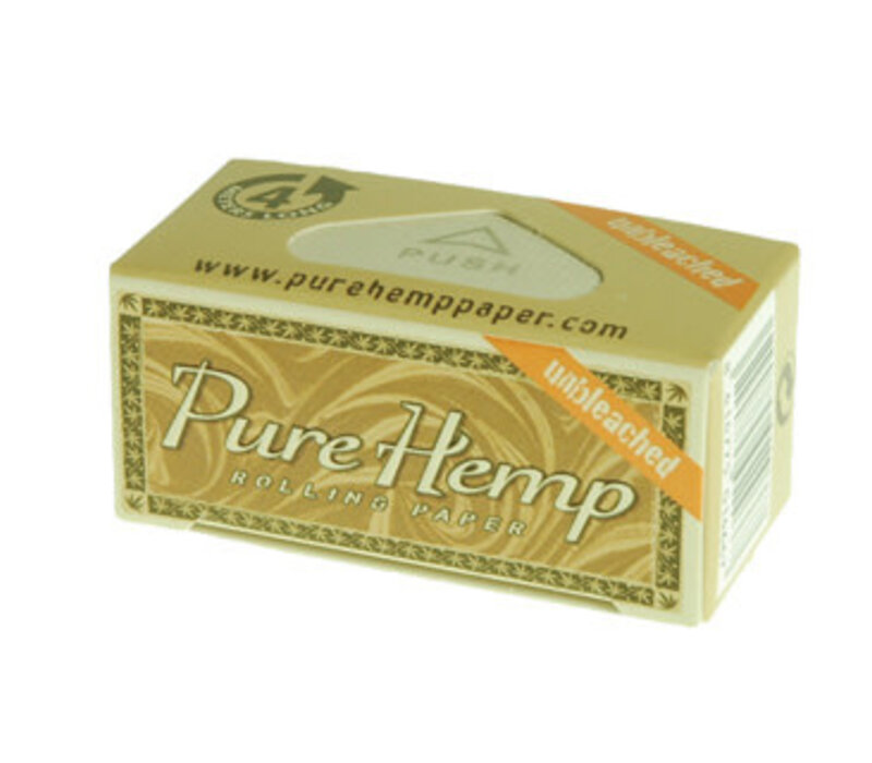 Pure Hemp Unbleached Rolls Single 4m/Roll