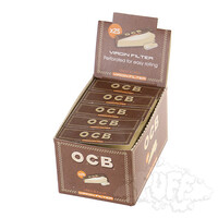 OCB Unbleached Perforated Tips - Single 50/Pack