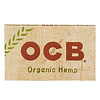 OCB Organic Unbleached Hemp SW/DF Papers Single 100/Pack