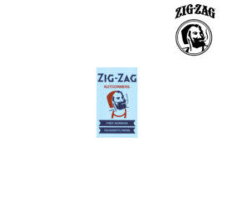 Zig Zag Blue Kutcorners - Single Wide DF 100 Sheets/Single Pack
