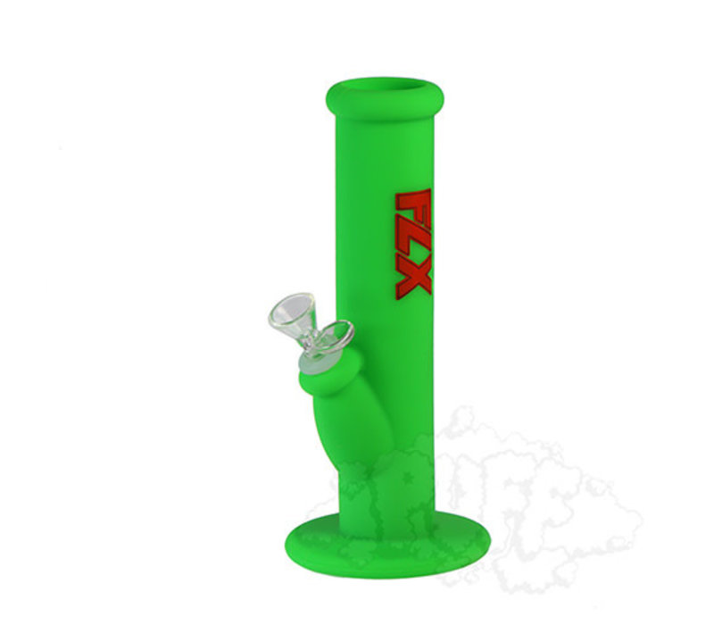 FLX Silicone Transistor Bong 10"