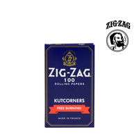 Zig Zag Blue Kutcorners - Single Wide DF 100 Sheets/Single Pack