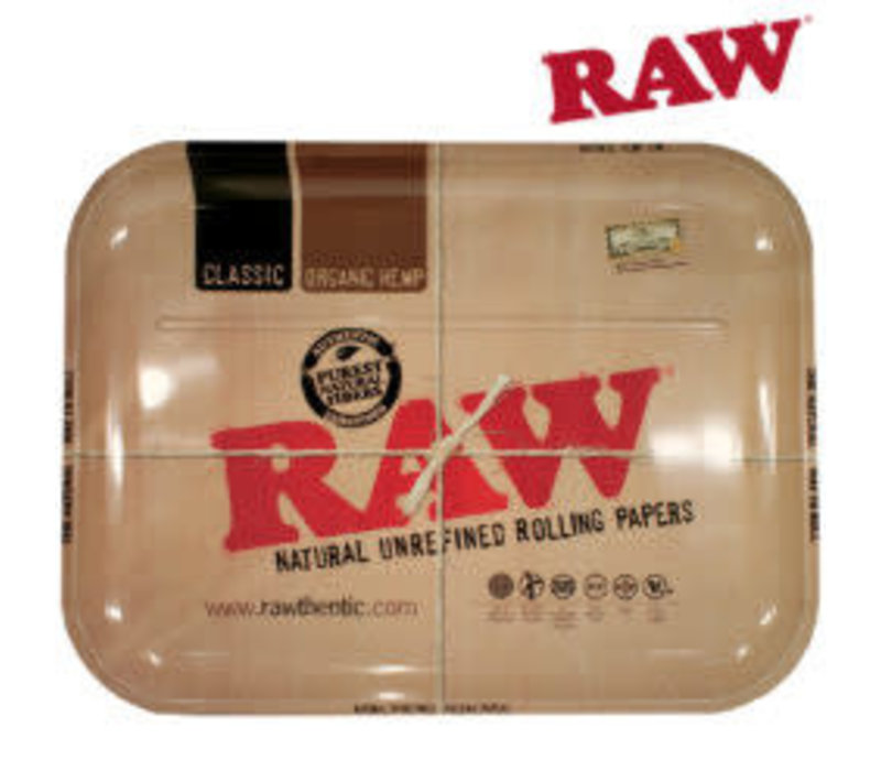 Raw Metal Rolling Tray