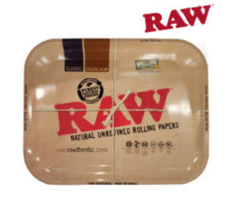 Raw Metal Rolling Tray
