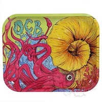 OCB Metal Rolling Tray - Animal Graphics