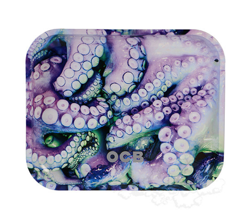 OCB Metal Rolling Tray - Animal Graphics