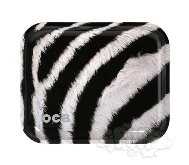 OCB Metal Rolling Tray - Animal Graphics