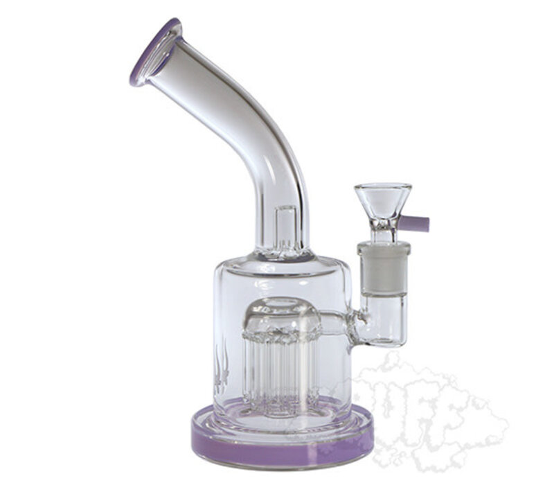 Hydros Bent Back Mini Tube 10 Arm Perc HY-514
