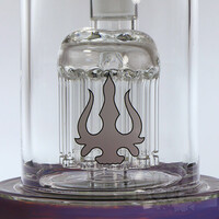 Hydros Bent Back Mini Tube 10 Arm Perc HY-514
