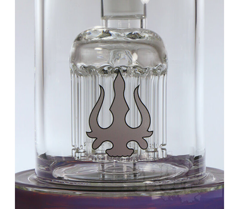 Hydros Bent Back Mini Tube w/ 10 Arm Perc HY-514