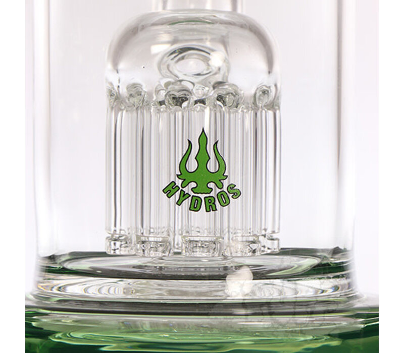 Hydros Bent Back Mini Tube w/ 10 Arm Perc HY-514