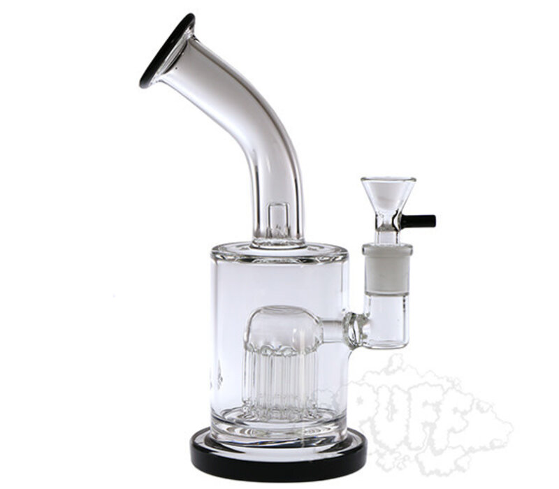 Hydros Bent Back Mini Tube w/ 10 Arm Perc HY-514
