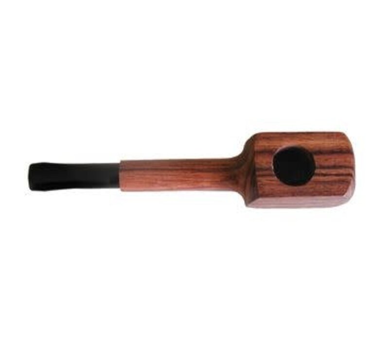 Wood Pipe w/ Rectangular Top