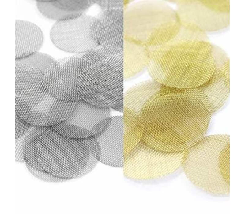 Stainless or Brass Screens 5/Pack