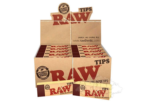 Raw Raw Unbleached Tips Single 50/Pack