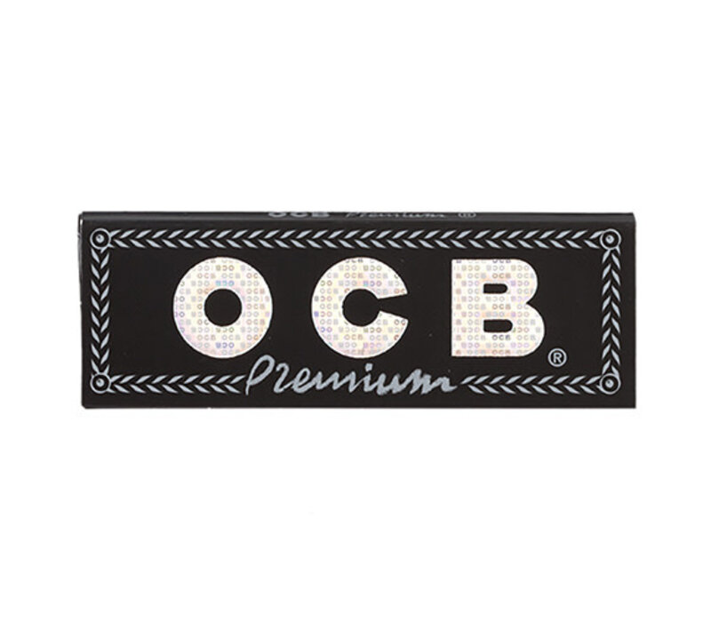OCB Black Premium SW Papers Single 50/Pack