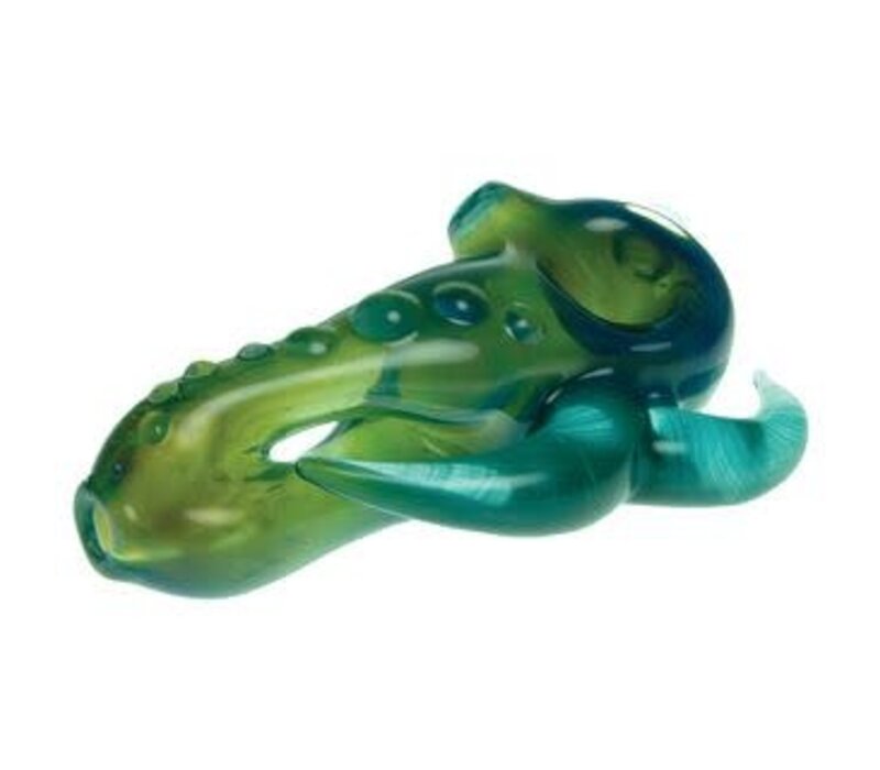 Hippo Glass Horned Doughnut