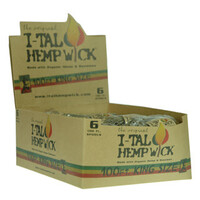 Hemp Wick 100' Spool 6 Spools/Box