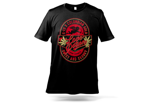 Moodyville Moodyville 'Love Potion/ Colombian Gold' Tee