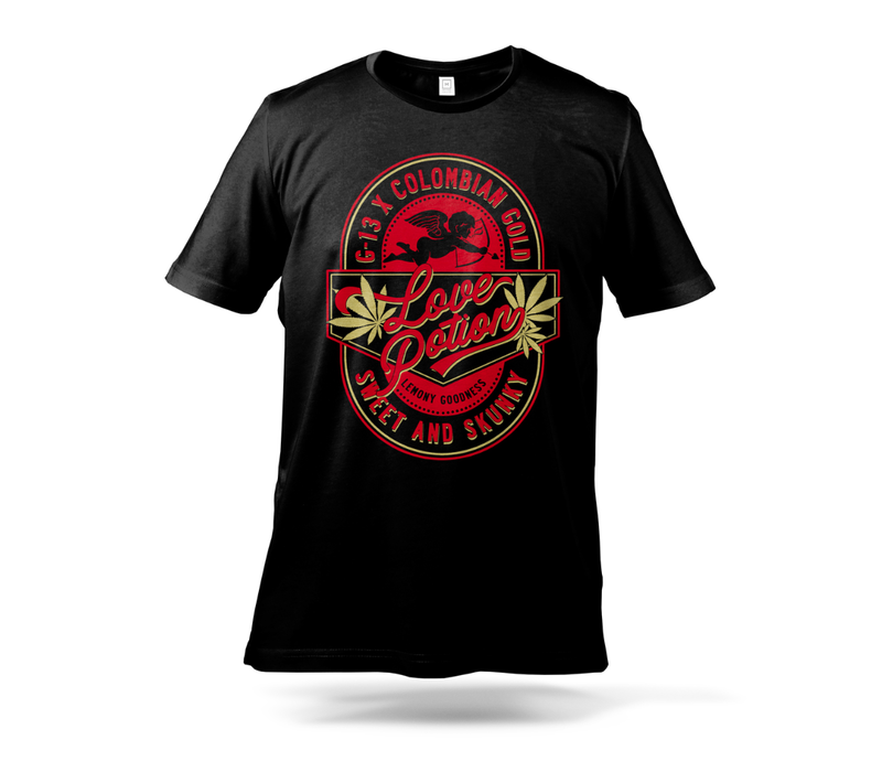 Moodyville 'Love Potion/ Colombian Gold' Tee