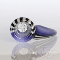 Mimzy Glass Linework Martini Bowl w/ built-in screen