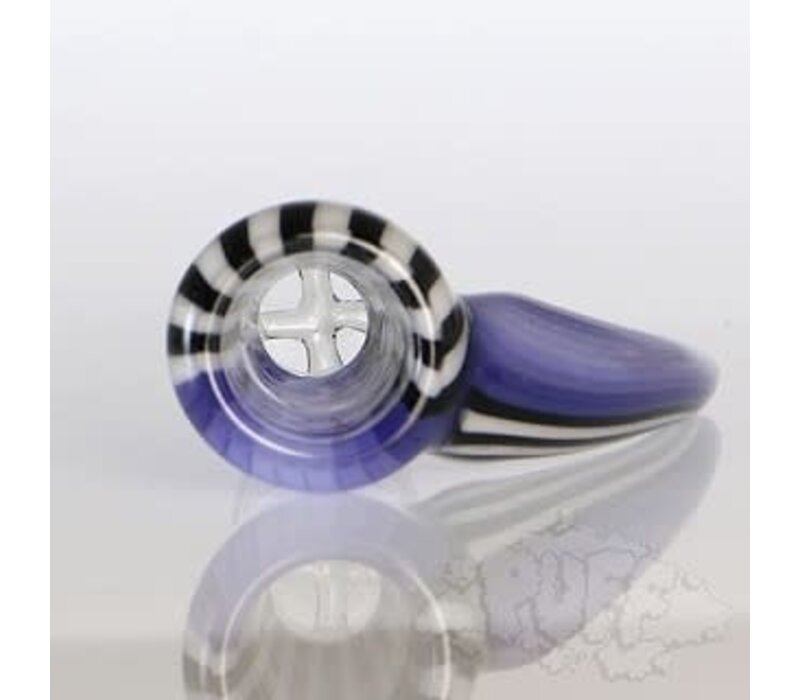 Mimzy Glass Linework Martini Bowl w/ built-in screen