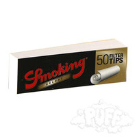Smoking Deluxe Filter Tips - 50 per Single Pack