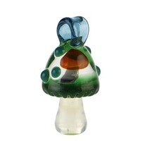 Eckardt Glass Mushroom In A Mushroom Pendant