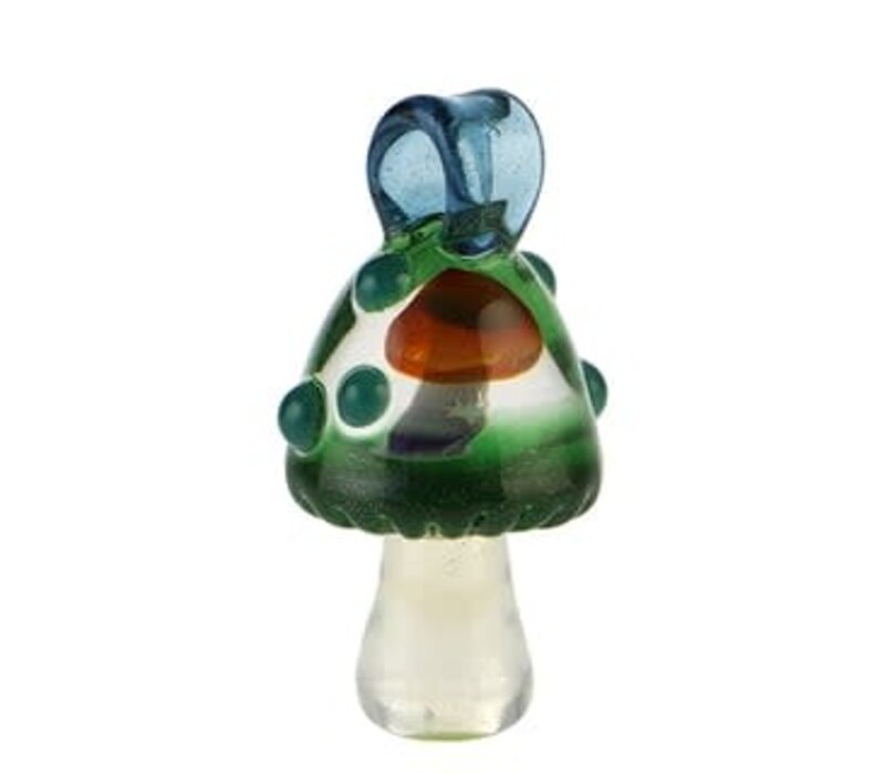 Eckardt Glass Mushroom In A Mushroom Pendant