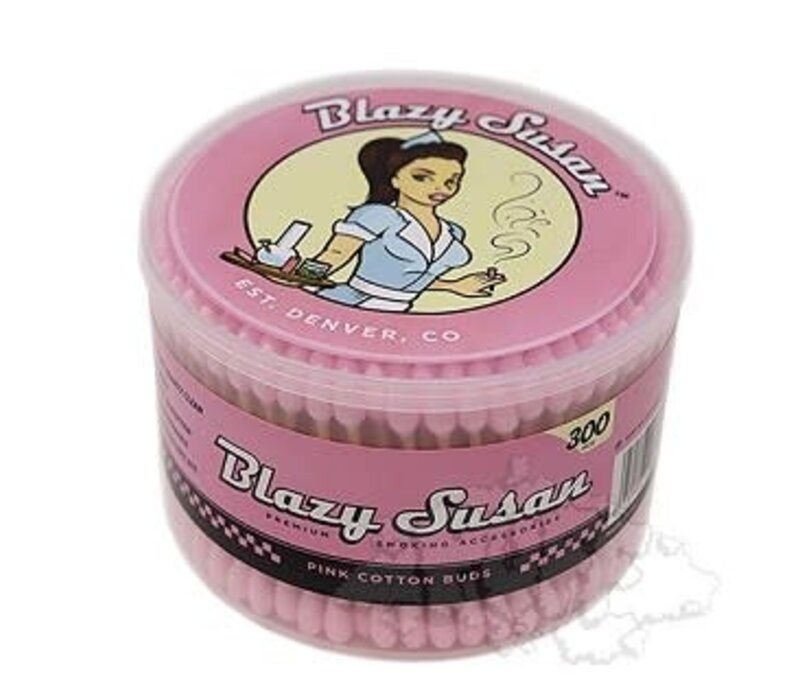 Blazy Susan Pink Cotton Buds 300 Pack