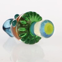 Eckardt Glass Mushroom In A Mushroom Pendant