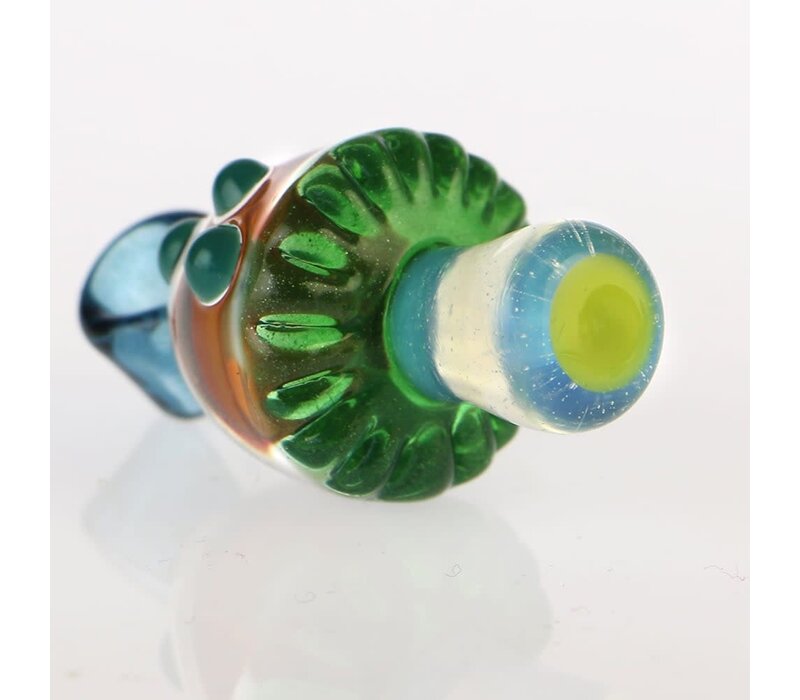 Eckardt Glass Mushroom In A Mushroom Pendant