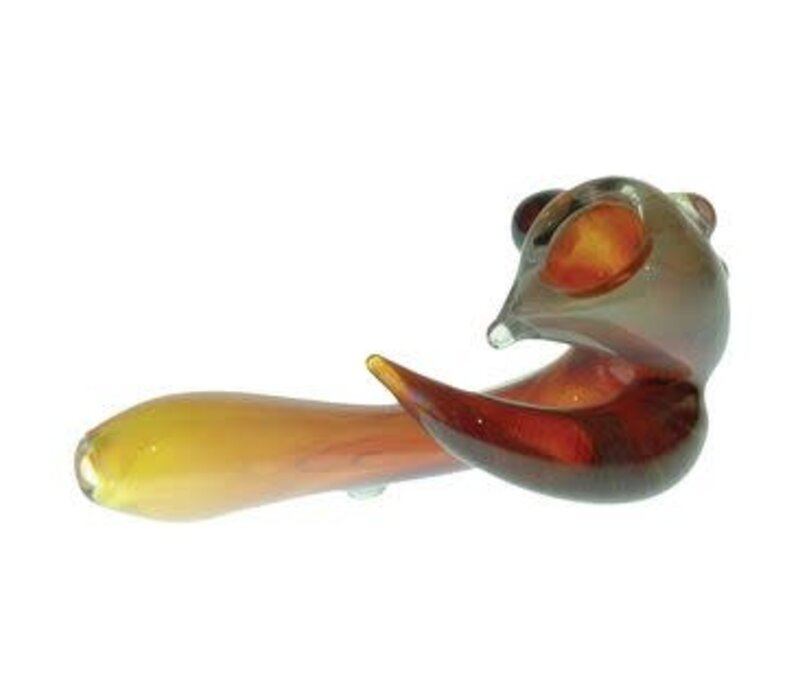 Hippo Hand Pipe With Horns