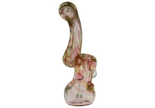 Inside Out Gold Perc. Bubbler +/- 7"