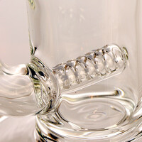 Solid Flow Glass Straight Tube