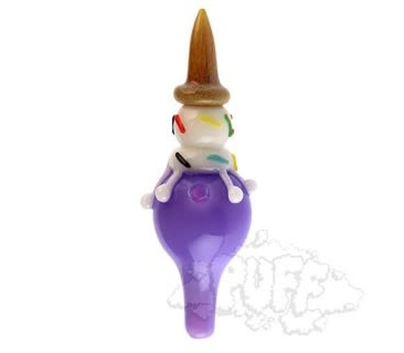 Intent Glass Ice Cream Bubble Cap